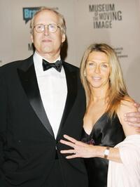 Chevy Chase and his wife Jaynie Luke at the Museum of The Moving Image Salute to Will Smith at the Waldorf-Astoria Hotel.