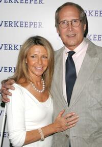 Chevy Chase and his wife Jayni Chase at the 11th annual Riverkeeper Benefit gala honoring the Hearst Corporation.