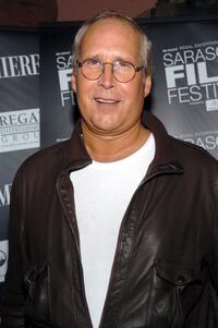 Chevy Chase at the Opening Night Gala of the Sarasota Film Festival at the John and Mable Ringling Museum of Art.