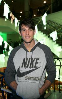 Jonathan Chase at the Lacoste and Barneys New York unveiling of celebrity customized polos.