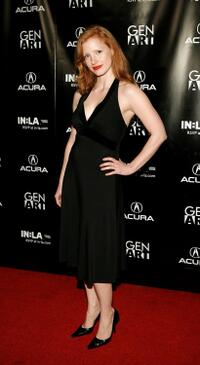 Jessica Chastain at the "The New Garde: A Celebration of Fashion."