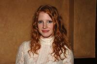 Jessica Chastain at the after party of Al Pacino Stars in Oscar Wilde's "Salome."