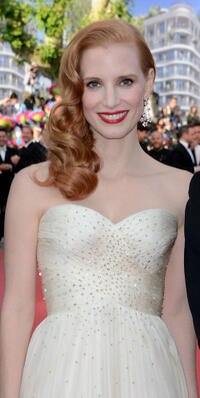 Jessica Chastain at the France premiere of "Madagascar 3: Europe's Most Wanted."