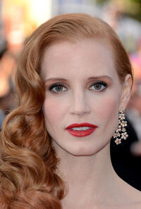 Jessica Chastain at the France premiere of "Madagascar 3: Europe's Most Wanted."