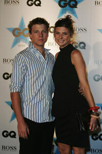 Khan Chittenden and Viva Bianca at the GQ Men of the Year Awards in Australia.