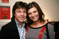 Khan Chittenden and Viva Bianca at the opening night of "West" in Australia.