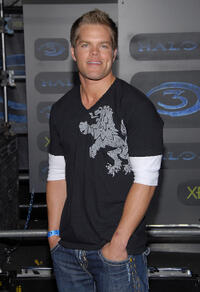 Wes Chatham at the XBOX 360 'Halo 3' sneak preview party in California.