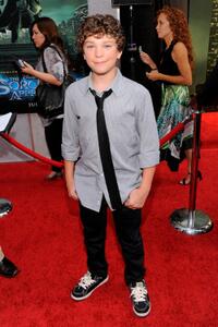 Jake Cherry at the premiere of "The Sorcerer's Apprentice."