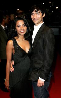 Tannishtha Chatterjee and Christopher Simpson at the Times BFI 51st London Film Festival.