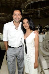 Abhay Deol and Tannishtha Chatterjee at the Museum of Islamic Art during the 2009 Doha Tribeca Film Festival.