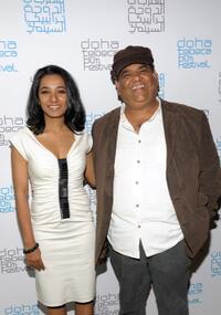 Tannishtha Chatterjee and Satish Kaushik at the press conference of "Road, Movie" during the 2009 Doha Tribeca Film Festival.