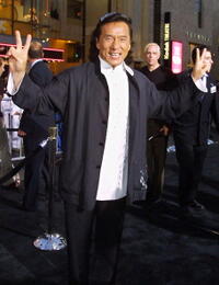 Jackie Chan at the Hollywood premiere of "The Tuxedo."
