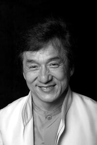 Jackie Chan at a photo session in Italy for "Rob-B-Hood."