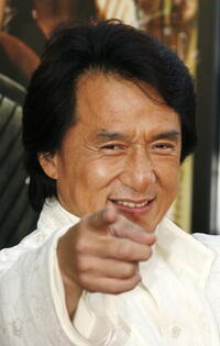 "Rush Hour 3" star Jackie Chan at the Hollywood premiere.