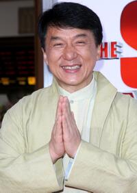 Jackie Chan at the California premiere of "The Spy Next Door."