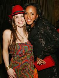 Anna Chlumsky and Kerry Washington at the "Reel Moments" premiere.