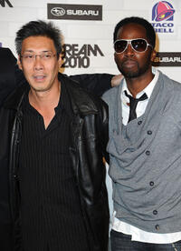 Francois Chau and Harold Perrineau at the Spike TV's "Scream 2010."