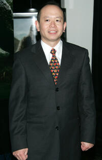 Lobo Chan at the New York premiere of "King Kong."