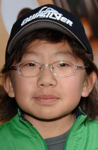 Elliot Cho at the world premiere of "Curious George."