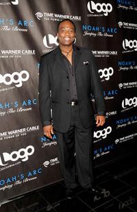 Rodney Chester at the premiere of "Noah's Arc: Jumping The Broom."