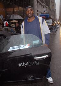 Morris Chestnut at the Chrysler Crossfire SRT8 at VMA Style Villa.