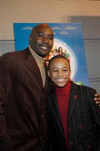 Morris Chestnut and Malik Hammond at the "Perfect Holiday" Celebration.