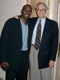Morris Chestnut and Alan Alda at the screening of "The Killing Yard."