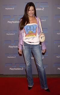 Krista Allen at the Playstation 2 celebration of this year's Electronic Entertainment Expo.