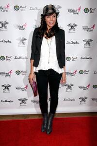 Krista Allen at the launch of Signorelli's Susan G.Komen apparel collection promoting breast cancer awareness.