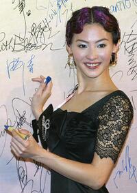 Cecilia Cheung at the 24th Annual Hong Kong Film Awards.