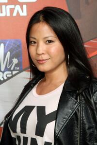 Karin Anna Cheung at the Afro Samurai Video Game Launch.