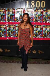 Karin Anna Cheung at the gala premiere party of "Put the Camera on Me."