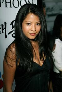Karin Anna Cheung at the premiere of "Typhoon."