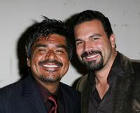 George Lopez and Ricardo Antonio Chavira at the seventh Annual El Sueno De Esperanza Gala.