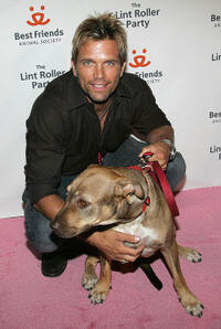 David Chokachi at the Best Friends Animal Society's annual fund-raiser "The Lint Roller Party" in California.