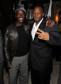 Don Cheadle and Michael C. Martin at the New York premiere of "Brooklyn's Finest."