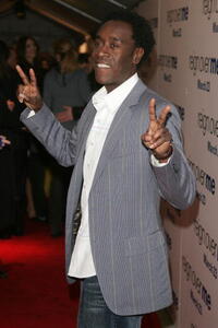 Don Cheadle at the N.Y. premiere of "Reign Over Me."