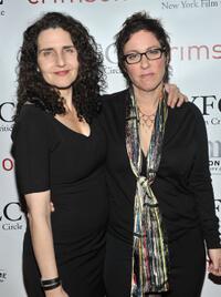Tamara Jenkins and Lisa Cholodenko at the 2010 New York Film Critics Circle Awards.