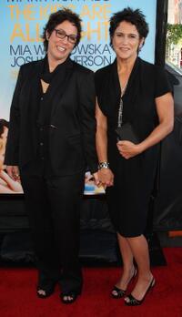 Lisa Cholodenko and Guest at the premiere of "The Kids Are All Right."