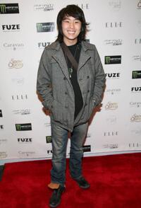 Justin Chon at the "Style 360 Presents A Showing Of Designers" during Mercedes-Benz Fashion Week Fall 2008.