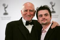 Dominic Chianese and Robert Iler at the press room of the 34th International Emmy Awards at The New York Hilton.