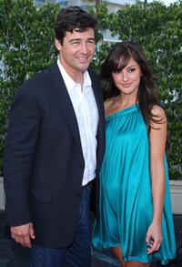 Kyle Chandler and Minka Kelly at the NBC All-Star Party during the 2007 Summer Television Critics Association Press Tour.
