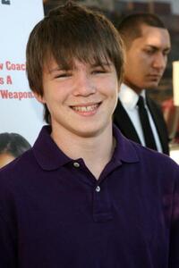 Miles Chandler at the premiere of "The Longshots."