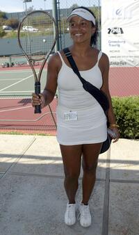 Rae Dawn Chong at the "Racquet Rumble 2004".