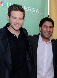 Ben Rappaport and Parvesh Cheena at the 2010 TCA Summer party in California.