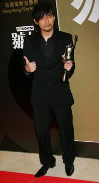 Jay Chou at the 25th Hong Kong Film Awards.