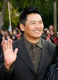 Chow Yun-Fat at the California world premiere of "Pirates Of The Caribbean: At World's End".