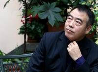 Chen Kaige at the photo session during the Asian Film Festival.