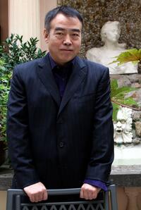 Chen Kaige at the photo session during the Asian Film Festival.