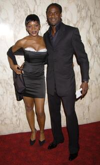 Caroline Chikezie and Guest at the Screen Nation Film and Television Awards 2003.